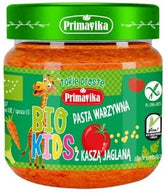 Bio gyermekeknek való zöldségpüré kölestével 160 g PRIMAVIKA